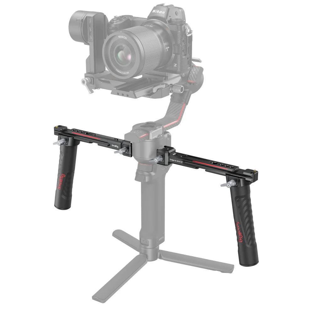 SmallRig 3027 Dual-Handle Kit for DJI RS 2 / RSC 2 / RS 3 / RS 3 Pro Stabilizers – Improves stability, comfort, and control for smoother handheld filming
