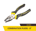 Uyustools ALU815 8’’ Combination Pliers – Heavy-Duty, Durable, Precision Grip, Multi-Purpose Hand Tool for Electrical & Mechanical Use