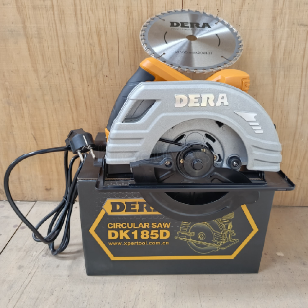 Dera DK185D 1380W Circular Saw – High Performance Electric Cutting Tool with Powerful Motor & Precision Cutting
