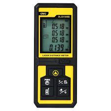 Deli EDL331040B Laser Distance Meter – High Precision Digital Range Finder with Backlit Display for Construction, Surveying & DIY Measurement