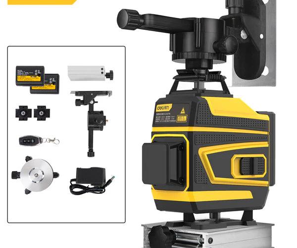 Deli DL332716 Self-Leveling Line Laser – High Precision Cross Line Laser Level for Construction, Tiling & Interior Alignment