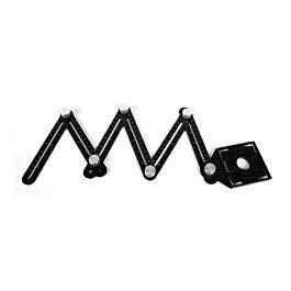 Deli EDL7307 Folding Square – Heavy Duty Adjustable Carpenter’s Square with Locking Mechanism for Woodworking & Layout