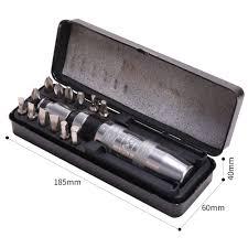 Deli EDL8901 13 Pcs Impact Driver Set – Heavy Duty S2 Steel Screwdriver Bits Kit for Drill & Impact Driver Use