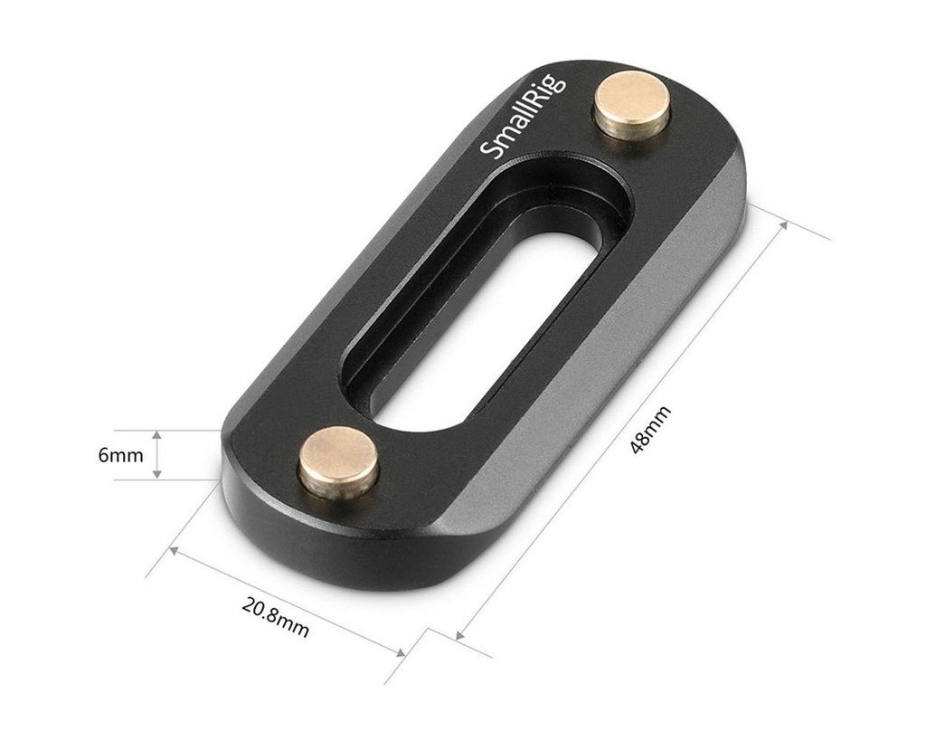 SmallRig 2172 48mm Mini Quick Release NATO Rail – Compact mounting rail for fast attachment, secure locking, and flexible accessory setup