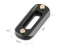 SmallRig 2172 48mm Mini Quick Release NATO Rail – Compact mounting rail for fast attachment, secure locking, and flexible accessory setup