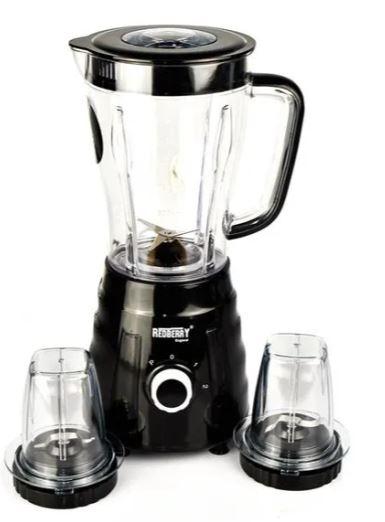 Redberry RB-133 3-in-1 Blender – Multi-Functional 1.5L High-Speed Kitchen Blender for Smoothies, Juices & Grinding