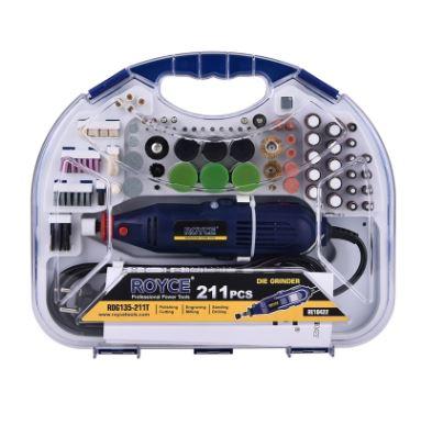 Royce RDG135-211T 135W Die Grinder– High-Speed Precision Tool for Metal, Wood & DIY Projects