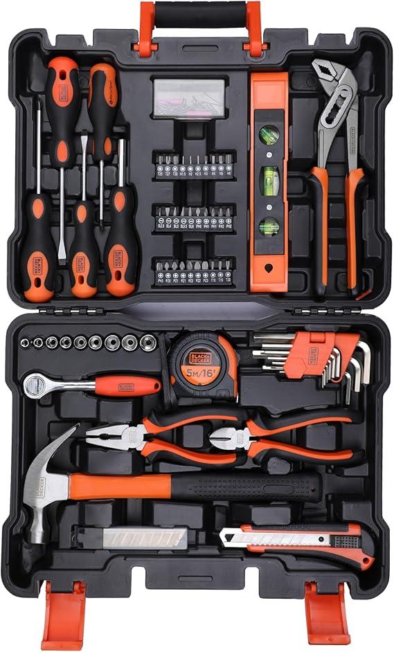 Black + Decker BMT154C 154-Piece Toolkit – Complete DIY & Home Repair Set