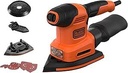 Black+Decker BEW200 200W 4-in-1 Multi-Sander – Versatile Power Tool for Wood, Metal & DIY Projects