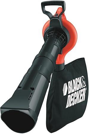 Black+Decker GW3030 3000W Electric Leaf Blower & Vacuum – Powerful Garden Cleaning Tool for Yard & Outdoor Debris