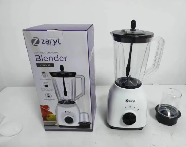 Zaryt Z-B304 2-in-1 Blender & Grinder – High Power Multi Function Kitchen Appliance for Smoothies, Juices, Spices & Everyday Food Preparation