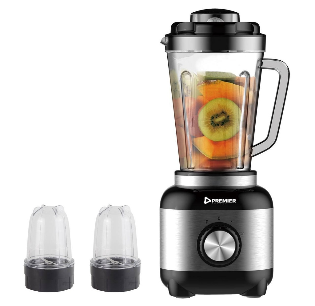 Premier PM-523 Electric Blender – High-Speed Kitchen Mixer with Stainless Steel Blades