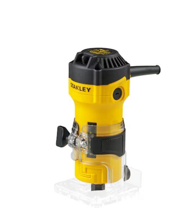 Stanley ST55-B1 550W Palm Router – 6mm Compact Wood Shaping & Edge Routing Tool