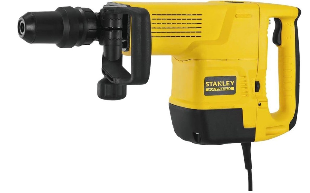 Stanley STHM10K-B5 1600W 10Kg L-Shape Demolition Hammer SDS Max – Heavy Duty Concrete Breaking & Professional Demolition Tool