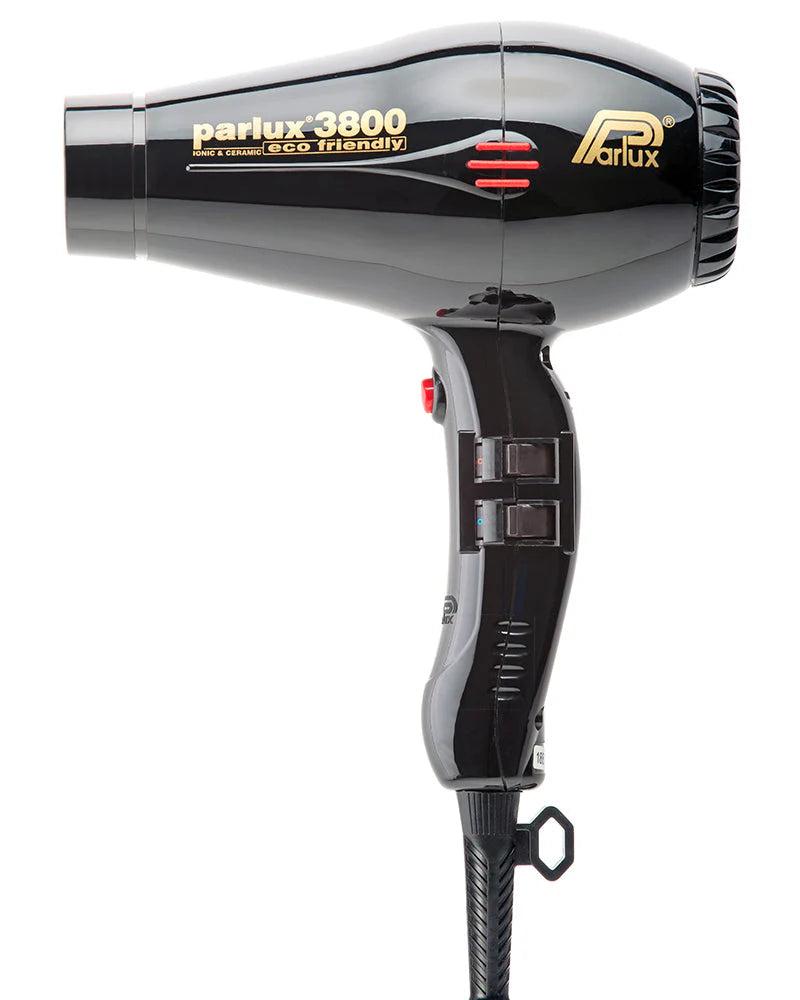 Parlux 3800 Eco Friendly Professional Hair Dryer – 2100W Fast Drying Salon Blow Dryer