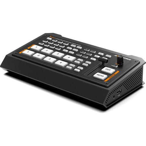AVMATRIX Shark S4 4-Channel 3G-SDI/HDMI Video Switcher – Enables seamless multi-camera switching for smooth and professional live video production