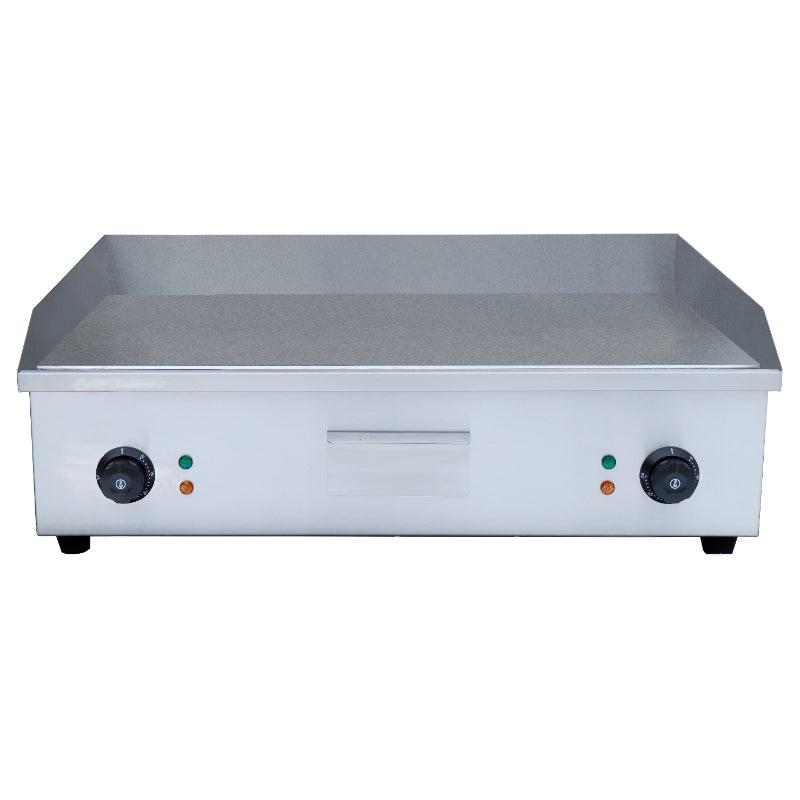 CATERINA CT/468 Electric Flat Griddle – Powerful Heating, Even Heat Distribution, Non-Stick Surface, Easy-to-Clean, Perfect for Home & Small Commercial Kitchens