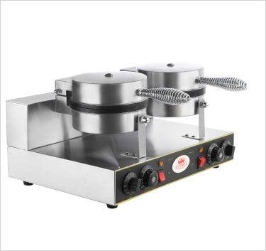 CATERINA CT/281 Double Head Waffle Maker – Quick Heating, Non-Stick Plates, Adjustable Temperature, Easy-to-Use, Perfect for Home, Office & Small Cafes