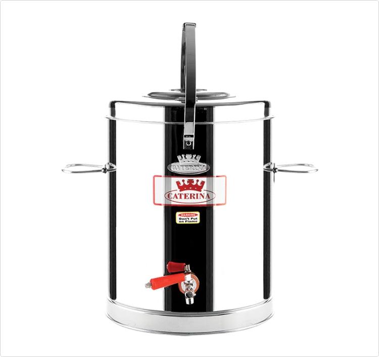 CATERINA CT/152 15L  Double Jacket Tea Urn – Durable Stainless Steel, Even Heating, Easy-to-Use Tap, Perfect for Home, Office & Small Commercial Use