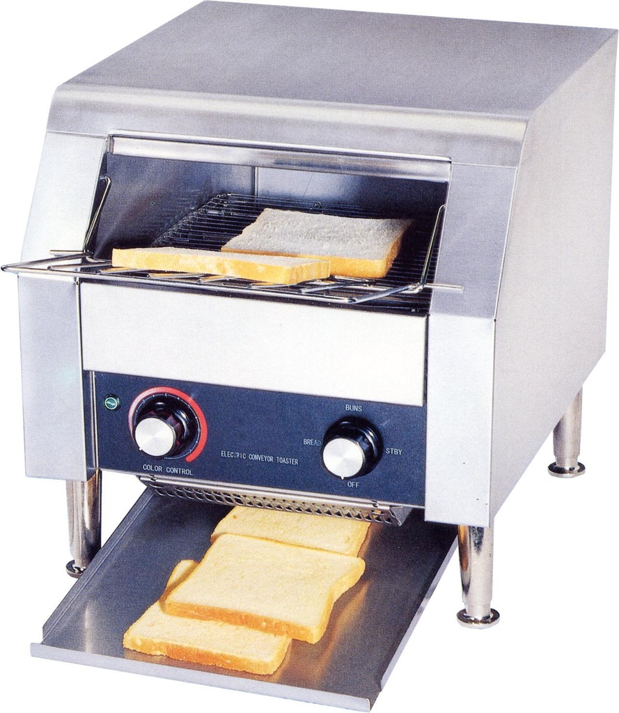 CATERINA CT/233 Electric Conveyor Toaster – Fast and Even Toasting, Adjustable Browning, Durable Stainless Steel, Perfect for Home, Office & Small Commercial Kitchens