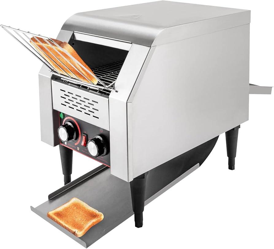 Ramtons CT/484 Electric Conveyor Toaster – Fast and Even Toasting, Adjustable Browning, Durable and Easy-to-Clean, Perfect for Home, Office & Small Commercial Kitchens