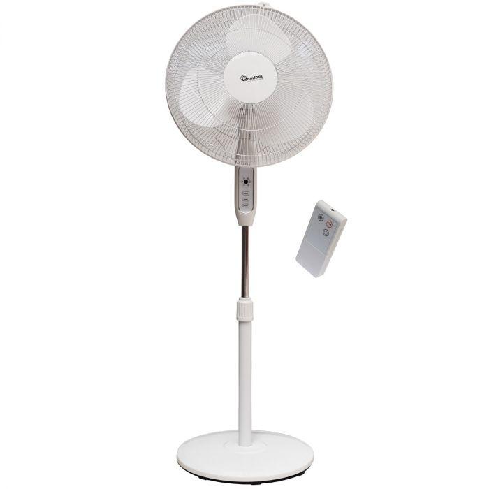 Ramtons RM/563 16″ Stand Fan with Remote – Adjustable Speed, Oscillation Function, Quiet & Energy Efficient, Perfect for Home, Office & Commercial Use