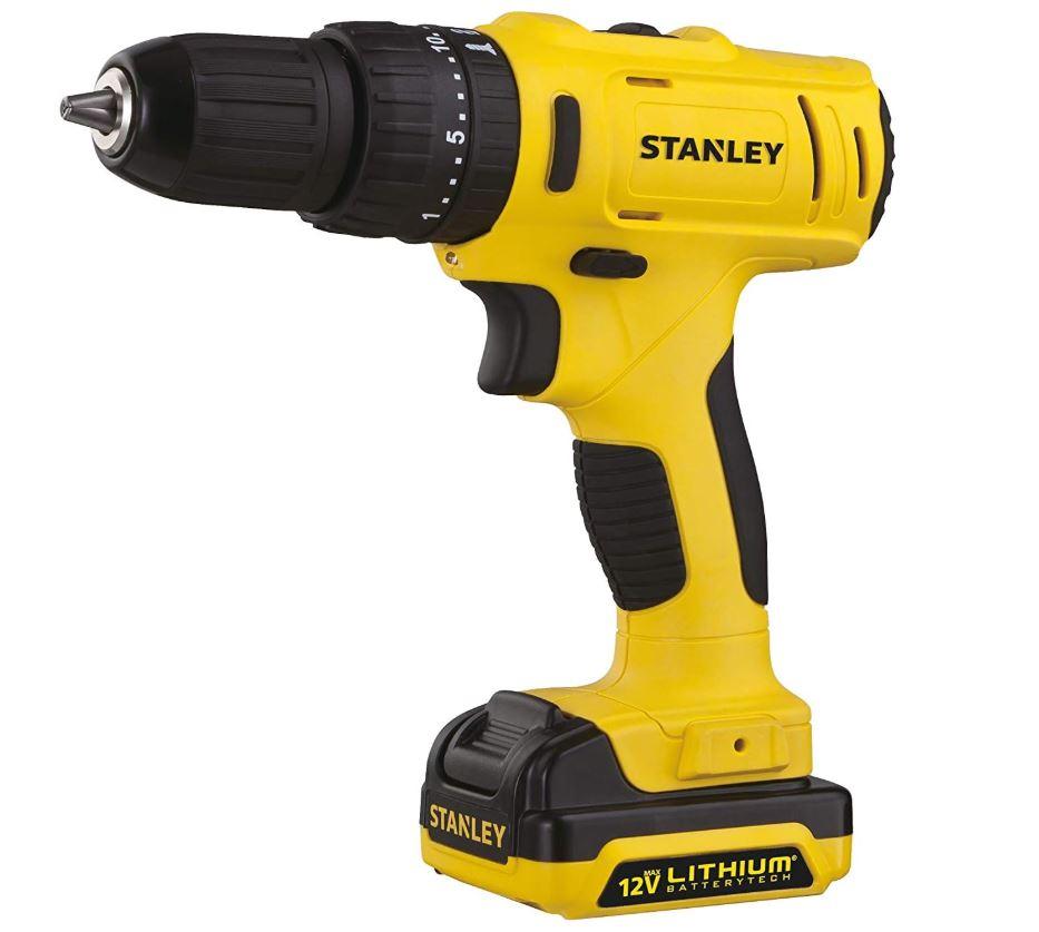 Stanley SCH12S2K-B5 10.8V Cordless Drill – Compact & Powerful DIY Tool