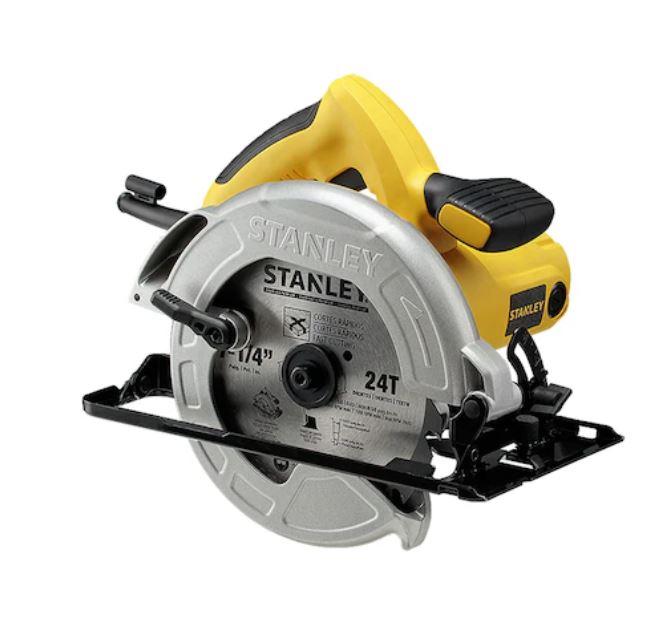 Stanley SC16-B5 1600W Circular Saw 190mm – High Power Wood Cutting Saw for Carpentry & Construction