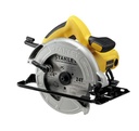 Stanley SC16-B5 1600W Circular Saw 190mm – High Power Wood Cutting Saw for Carpentry & Construction