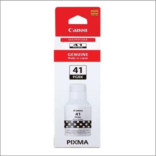 Canon GI-41PGBK Ink Bottle, Black – High-quality ink designed for sharp, clear, and long-lasting black prints for everyday document printing