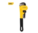 Deli DL2518 18-Inch Professional Adjustable Pipe Wrench – Heavy-Duty Grip for Plumbing & Pipe Fittings