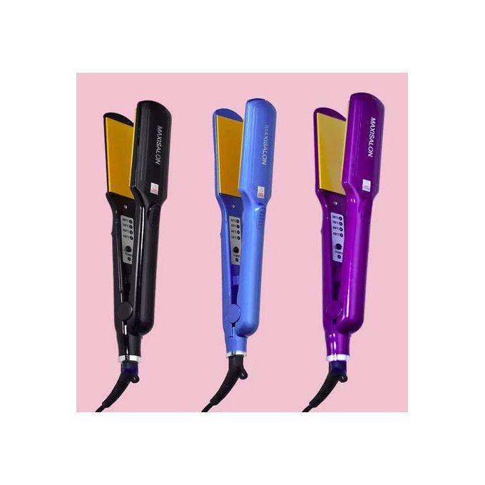 Hudasalon HD-5001 Hair Straightener & Curling Iron – Professional Flat Iron for Smooth, Frizz-Free Styling