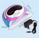 SUN S16 168W Professional UV/LED Nail Lamp – Fast Gel Curing, Salon & Home Use