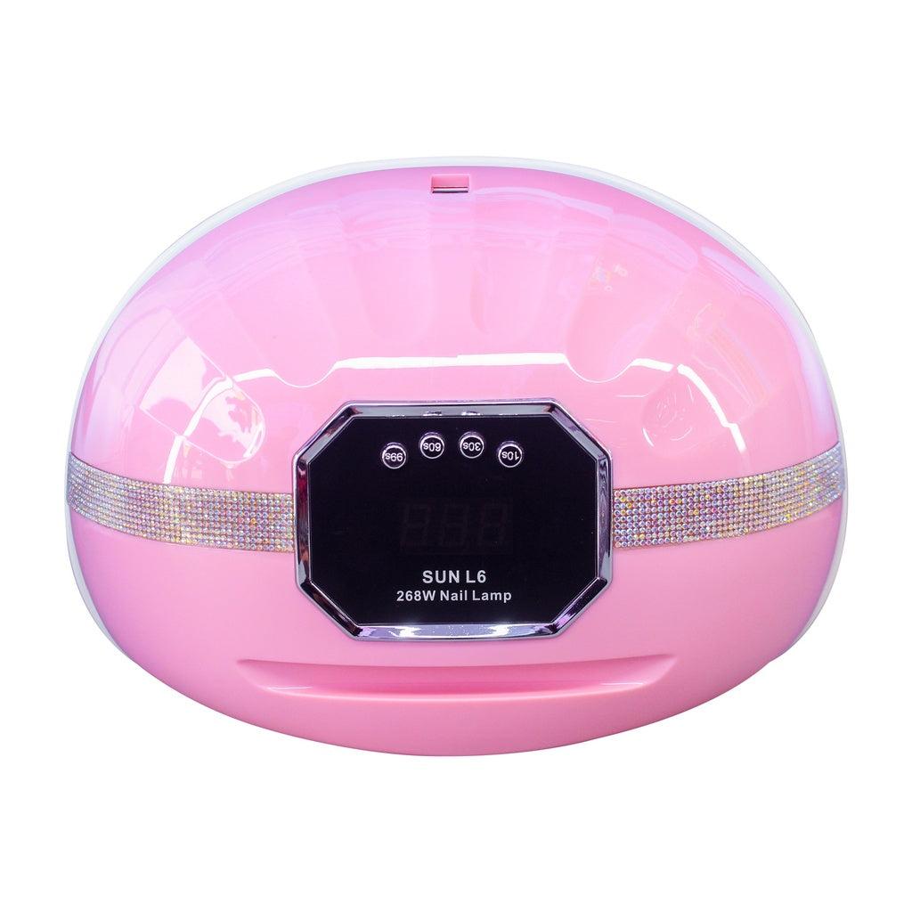 SUN L6 268W UV LED Nail Lamp – Fast Gel Polish Curing, Professional Salon Nail Dryer