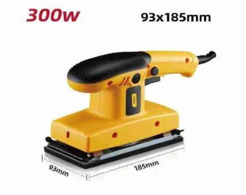Deli EDL-SG180-E2 300W Finishing Sander – 220mm Sanding Pad with 5pcs Sandpaper for Smooth Wood & Paint Finishing