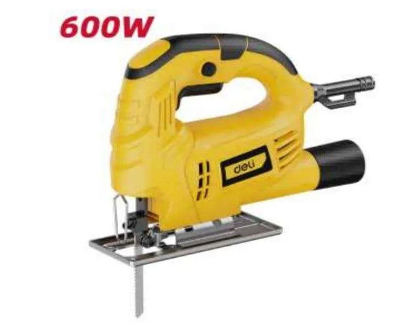 Deli EDC576 600W Jig Saw – High-Speed 65mm Wood Cutter for Smooth Curved & Straight Cuts