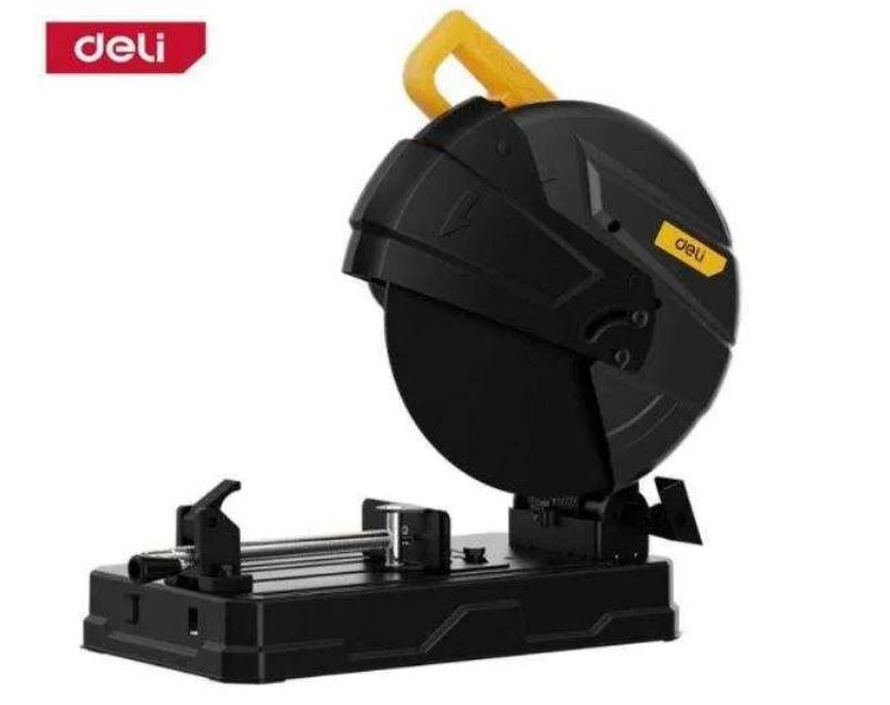 Deli EDC730 2300W Cut-Off Saw  355mm – Heavy-Duty Metal Chop Saw for Fast, Accurate Cutting of Steel Pipes & Bars