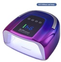 SUN S20 200W Rechargeable Nail Lamp – Fast Curing UV/LED Gel Dryer for Manicure & Pedicure