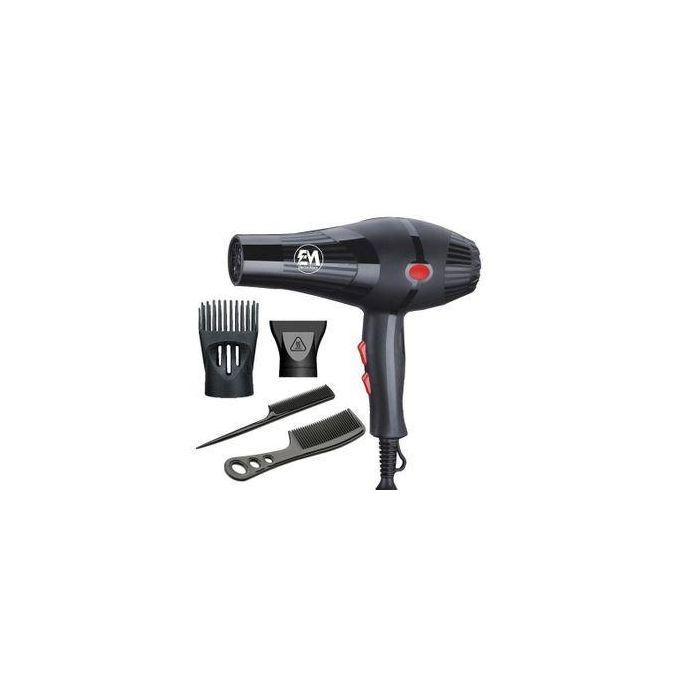 ElectroMate HD-02 2200W Professional Hair Dryer – High-Power Fast Drying, Salon-Grade Styling