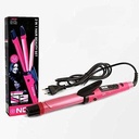 Nova NHC-1818SC 2-in-1 Hair Straightener & Curler – Ceramic Plates, Fast Heat-Up, Smooth Frizz-Free Styling