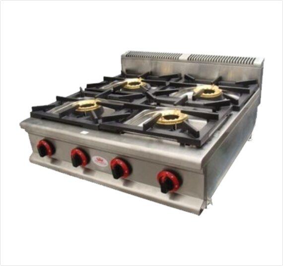 CATERINA CT/362 4-Burner Table Top Cooker – Powerful Adjustable Burners, Energy-Efficient Gas Stove, Durable and Easy-to-Clean, Perfect for Home, Family & Kitchens