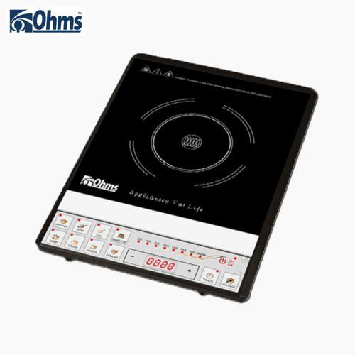 Ohms AHA0175 2000W Induction Cooker OIC-B30 – Fast Heating, Energy Efficient, Touch Controls, Ideal for Home, Office & Commercial Kitchen Use