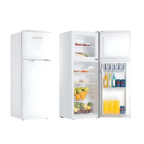 Rebune RE-BCD-275W 275L White Double Door Refrigerator – Energy Efficient, Spacious & Durable