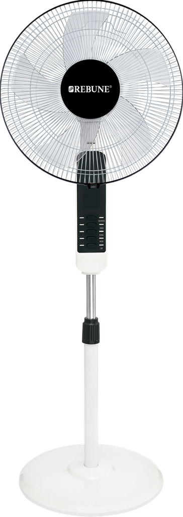 Rebune RSF-16-011 16" Stand Fan – Powerful Airflow, Quiet Operation, Energy Efficient