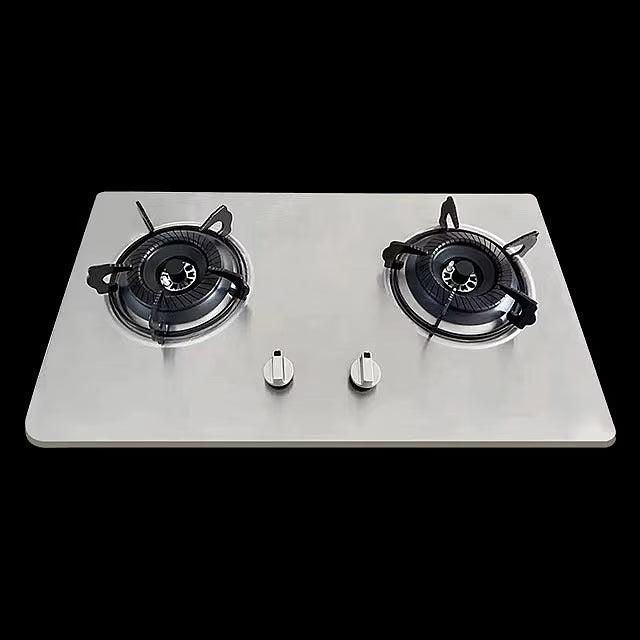 AMAZE AM-6002 2 Burner Stainless Steel Gas Cooker – Compact, Durable & Efficient Cooking Solution for Homes