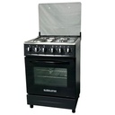 Globalstar KZ580 3 Gas + 1 Electric Free Standing Cooker with Oven – Durable, Energy Efficient & Stylish Cooker Perfect for Kitchens