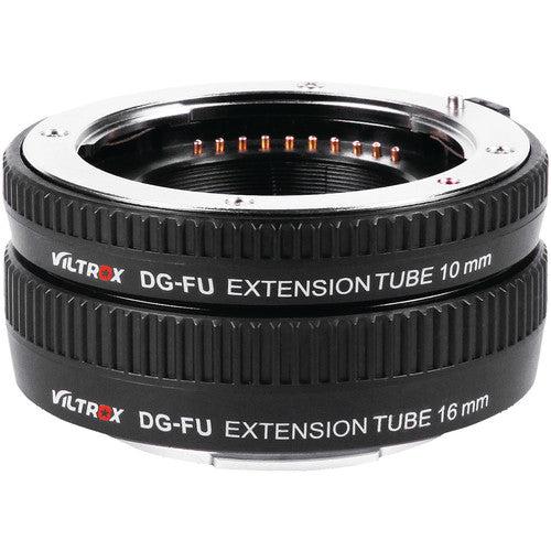 Viltrox DG-FU (10mm, 16mm) Extension Tube Set for Fujifilm – Macro extension tubes that enable closer focusing for detailed and magnified photography