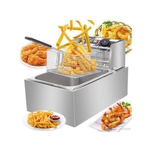 AILYONS EH81 6L Stainless Steel Electric Deep Fryer – Fast Fry, Durable & Easy to Clean, Perfect for Home or Small Restaurant Use