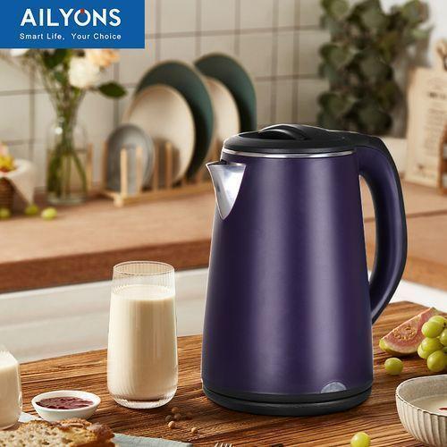 AILYONS FK-0308 2.2L Stainless Steel Electric Kettle – Fast Boil, Durable Fast Boil, Durable, Energy Efficient & Sleek Design for Homes