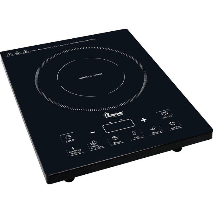 Ramtons RM/381 Induction Cooker + Frypan – Fast Heating, Energy Efficient & Easy to Clean